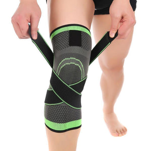 Knee Compression Sleeve Brace with Patella Stabilizer Straps - StabilityPro™