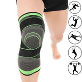 Knee Compression Sleeve Brace with Patella Stabilizer Straps - StabilityPro™