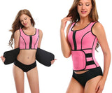 Sauna Slimming Vest Waist Trainer Adjustable Velcro Sweat Trimmer Belt - StabilityPro™