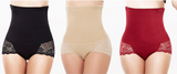 Sexy High Waist Slimming Shaper BoyShort with Lace Butt Lifter