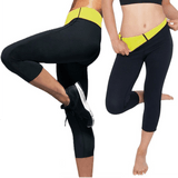 Sauna Pants Sweat Waist Trimmer Slimming Weight Loss Capris - StabilityPro™