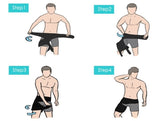 Hip Flexor, Groin & Hamstring - Compression Support ~ Pain Relief!