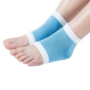 Deluxe Comfort Gel Spa Moisturizing Socks Dry Heel Foot Massage Sleeves - StabilityPro™