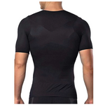 Men's Belly Shaper Shirt ~ Great For Work & Gym Attire!