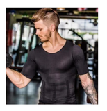 Men's Belly Shaper Shirt ~ Great For Work & Gym Attire!