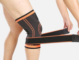 Knee Compression Sleeve Brace with Patella Stabilizer Straps - StabilityPro™