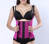 Zipper Sauna Waist Trainer Slimming Cincher Corset Postpartum Trimmer - StabilityPro™