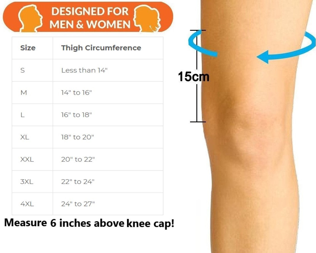Knee Brace Compression Support Stability Sleeve Plus Size Running Pain StabilityPro™