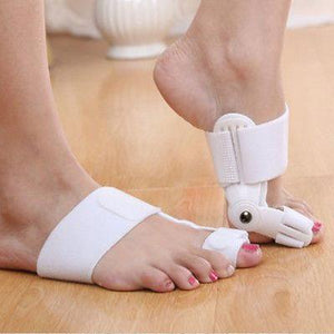 Bunion Corrector Splint Brace Adjustable Hinged Big Toe Straightener - StabilityPro™